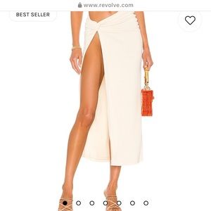 Camila coelho Claire midi skirt